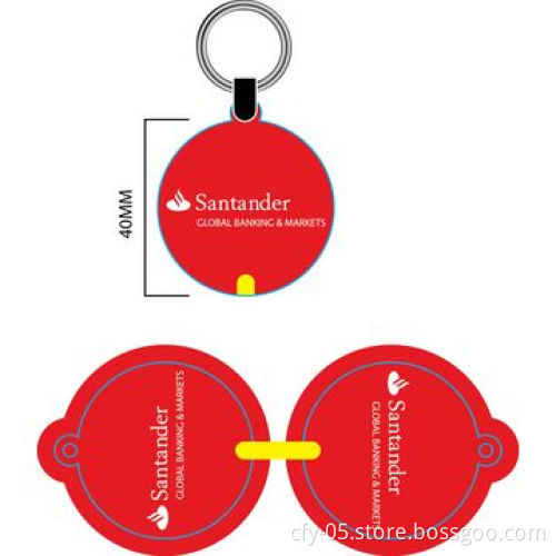 LED promotional projection keyring with customized logo